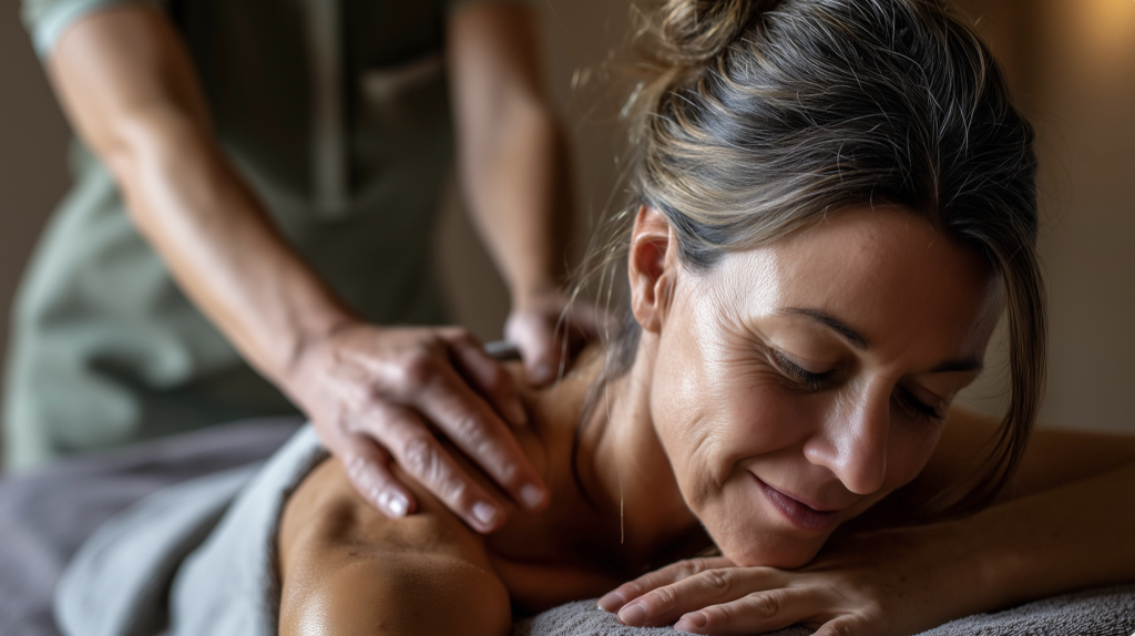 Relaxing massage therapy